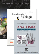 PACK ANATOMIA Y FISIOLOGIA + NETTER ATLAS DE ANATOMIA HUMANA + ANATOMIA HUMANA TOMO 3
