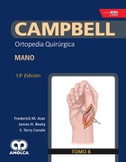 CAMPBELL Ortopedia Quirúrgica Tomo 8 13ed Mano + E-Book y Videos - Azar / Beaty / Canale