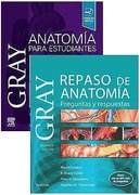 PACK GRAY ANATOMIA PARA ESTUDIANTES + GRAY REPASO DE ANATOMIA PREGUNTAS Y RESPUESTAS