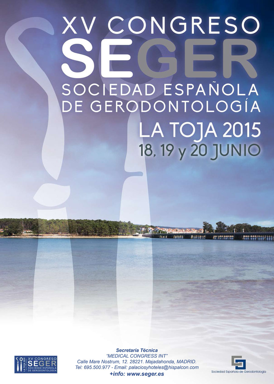 XV CONGRESO SEGER SOCIEDAD ESPAÑOLA DE GERODONTOLOGIA 2015
